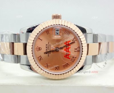 Replica Rolex  Datejust Salmon Dial  Movement Watch 